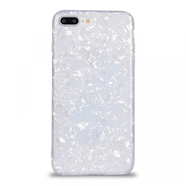 Wholesale iPhone 8 / 7 IMD Dream Marble Fashion Case (White)